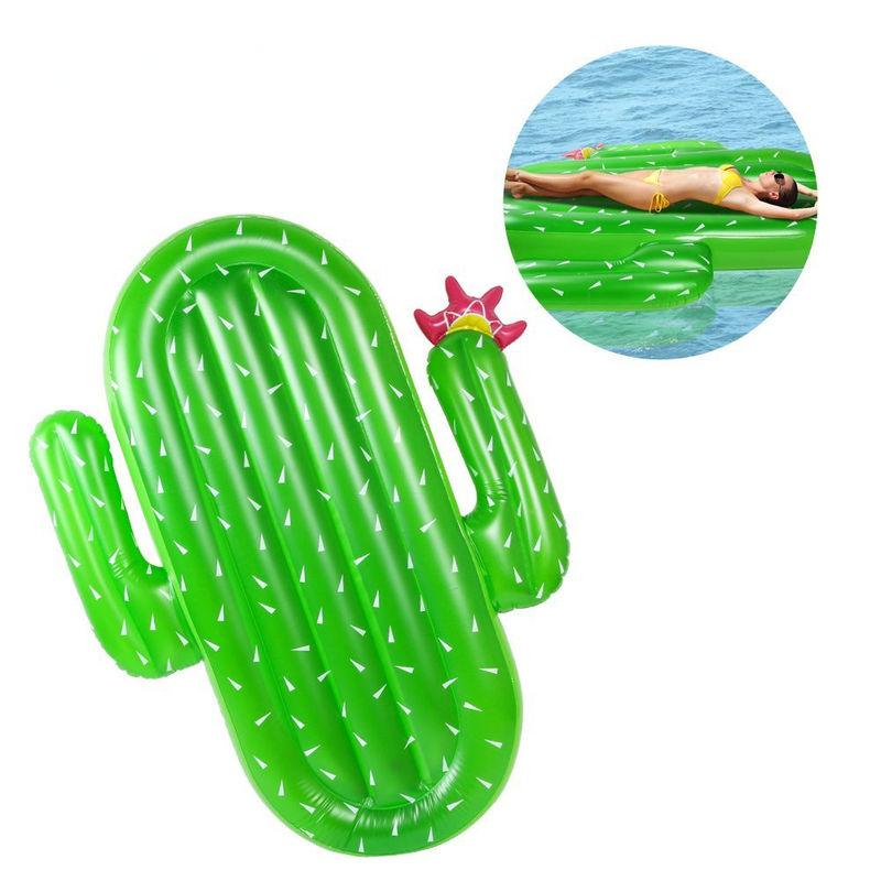 Boisson gonflable de cactus de vacances Float jouet piscine Float piscine chaises flottantes pour adultes BSCI