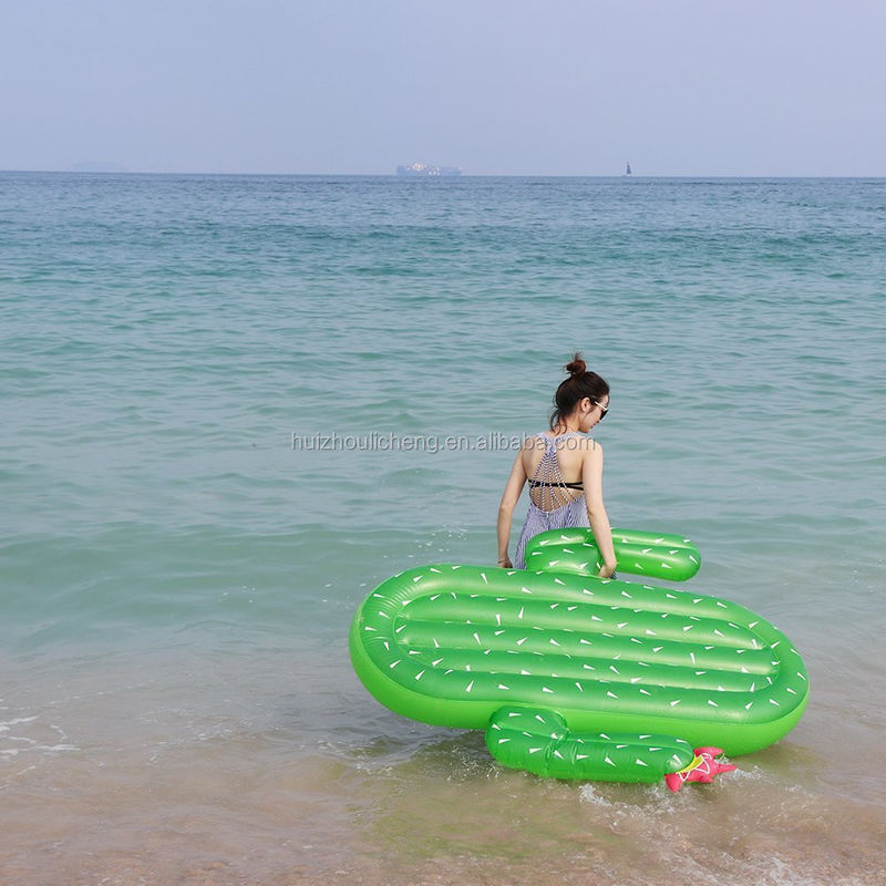 Boisson gonflable de cactus de vacances Float jouet piscine Float piscine chaises flottantes pour adultes BSCI
