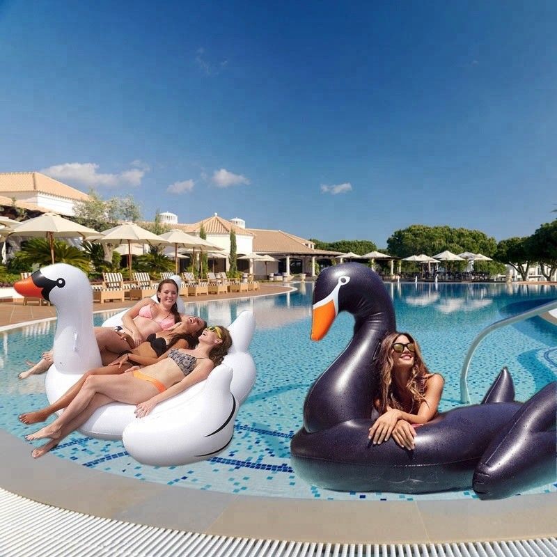 1.5kg Parc aquatique Adultes piscine flottante grande piscine gonflable cygne flottant ISO9001