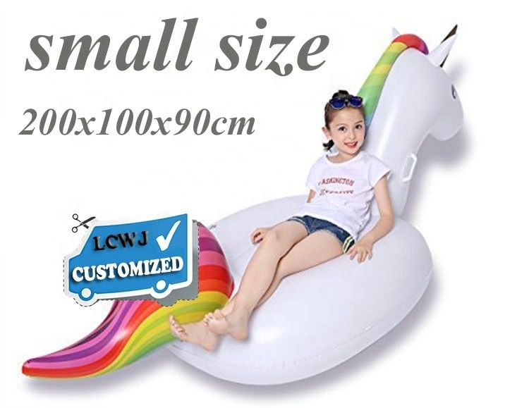Vente directe en usine de Chine Lac eau gros bonbons gonflables Unicorn plage flotteur