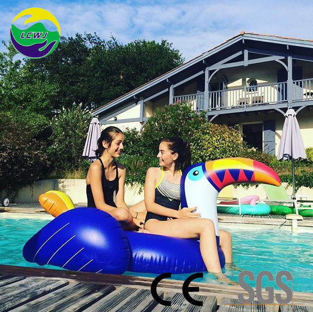 Couleur personnalisée 100kg piscine flottante piscines d'eau tropicale intérieures