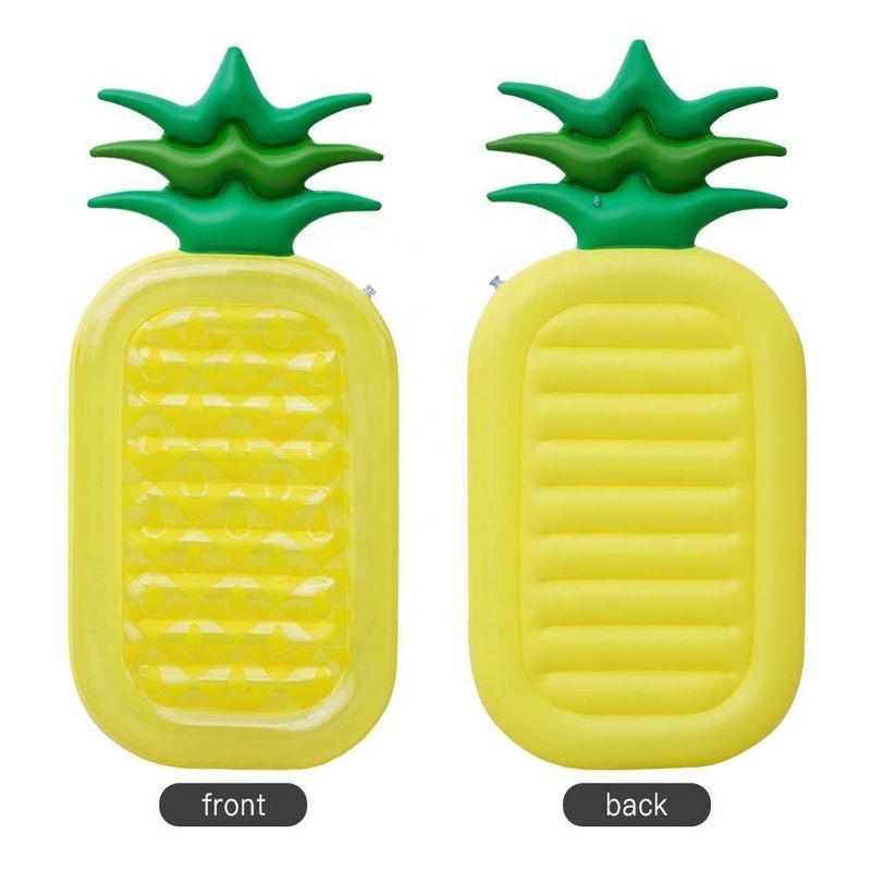 LC usine meilleur prix PVC gonflable flotteur piscine flotteur ananas jouets d'eau pour adultes