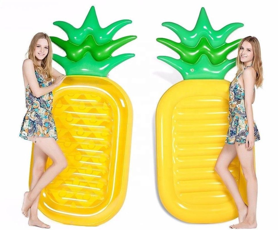 LC usine meilleur prix PVC gonflable flotteur piscine flotteur ananas jouets d'eau pour adultes