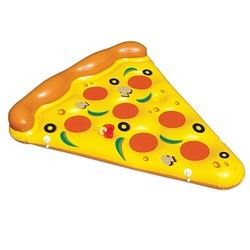 Piscine gonflable extérieure flottante 180 x 130 cm nager l'eau souffler jusqu'à pizza tranche pour le support