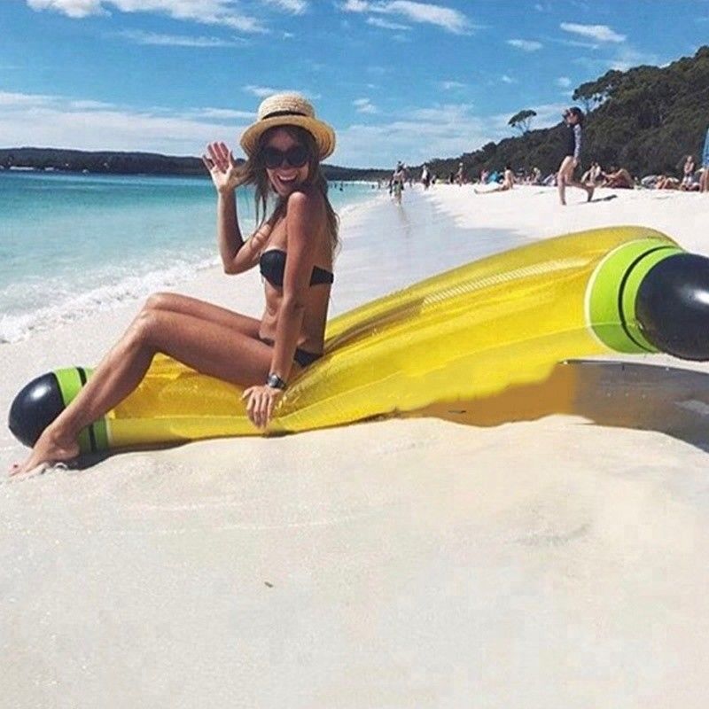 Jeux de jeux de banane Fête piscine île flottante