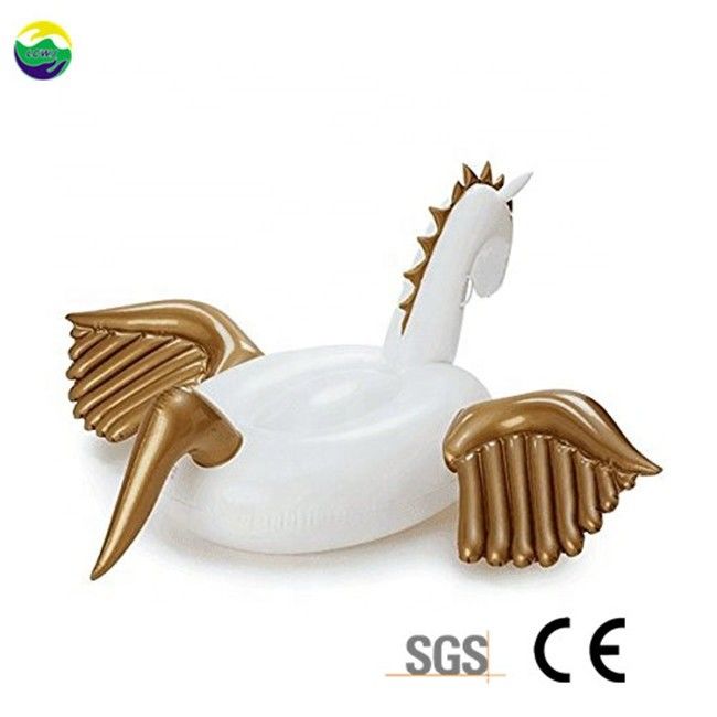 Eco-friendly Pegasus gonflable piscine flotteur cheval jouets pour adultes 250 x 250 x 130 cm