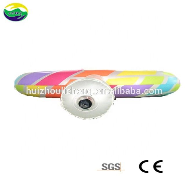 0.3mm Multicolore Grand piscine flotteur gonflable Lollipop piscine flotteur 220 x 150cm
