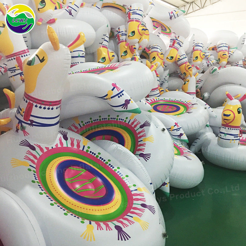 Décoration extérieure de vacances Jouets de piscine gonflable île flottante