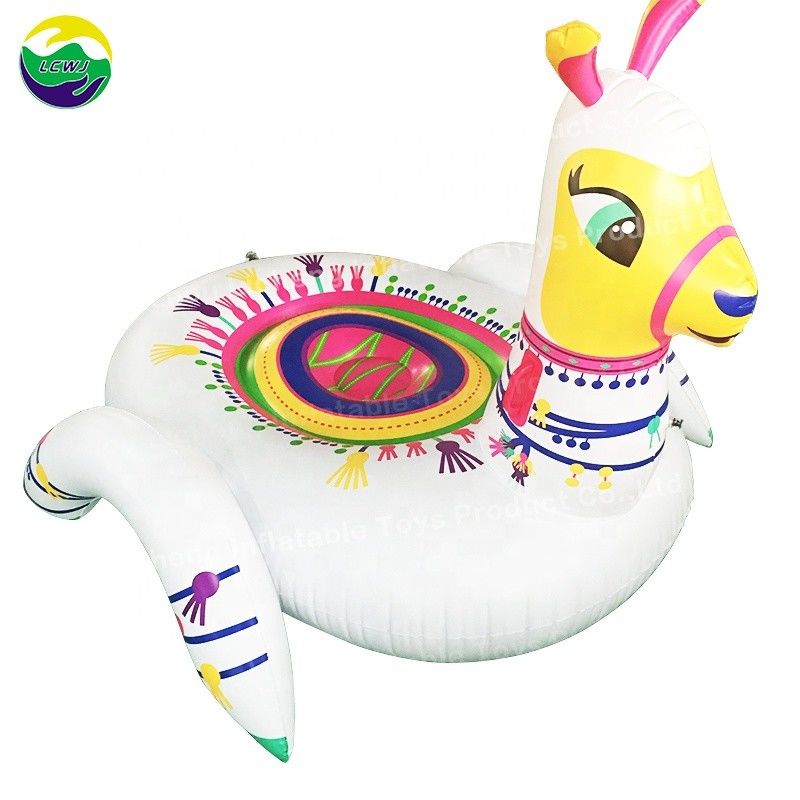 Adultes réalistes Alpaca piscine gonflable flottant Llama piscine jeux pour la fête