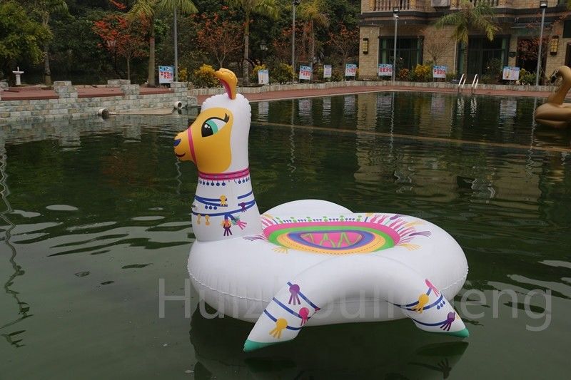 Adultes réalistes Alpaca piscine gonflable flottant Llama piscine jeux pour la fête