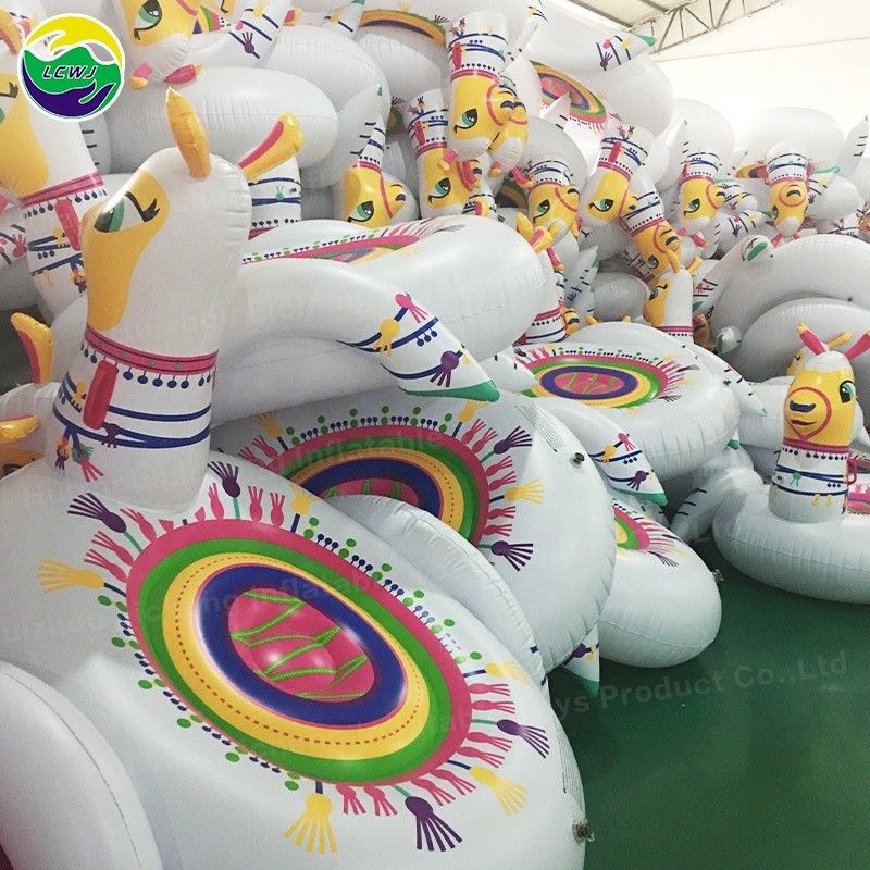 Adultes réalistes Alpaca piscine gonflable flottant Llama piscine jeux pour la fête