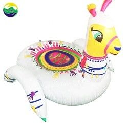 Adultes réalistes Alpaca piscine gonflable flottant Llama piscine jeux pour la fête