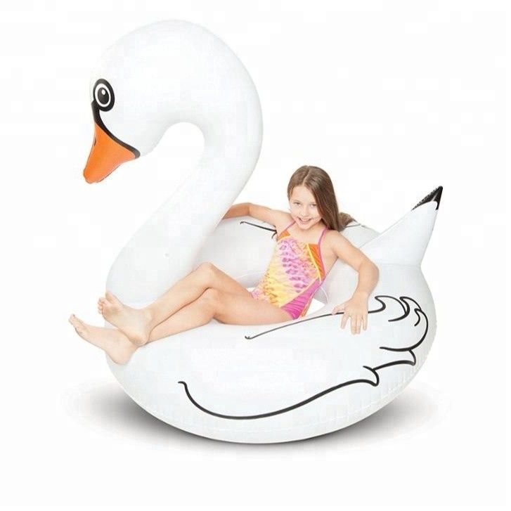 Cygne flottant anneau gonflable de natation 100 à 500 kg Tubes de natation pour adultes enfants