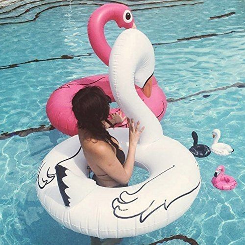 Cygne flottant anneau gonflable de natation 100 à 500 kg Tubes de natation pour adultes enfants