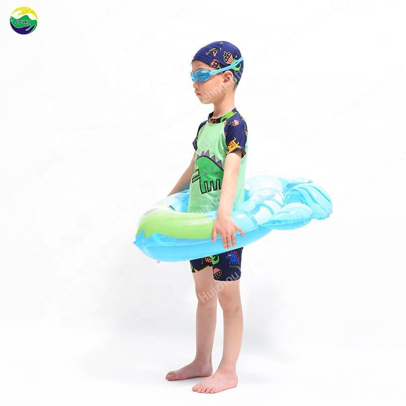 0.25mm gonflable piscine extérieure tube flottant poisson jouets de piscine natation radeau d'eau 8,7 pouces