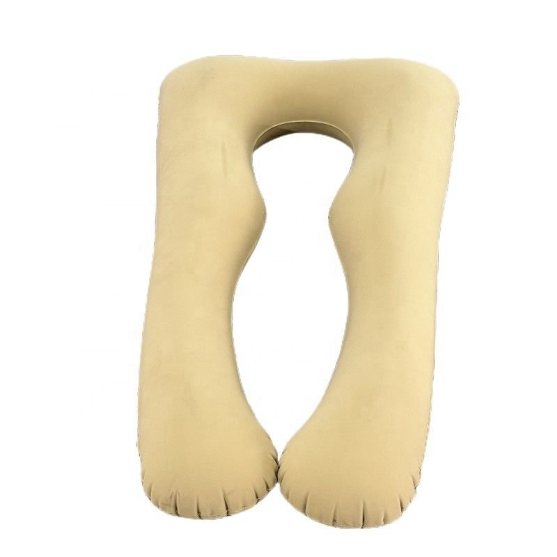Coussins gonflables de grossesse en PVC en forme de U en forme de corps entier
