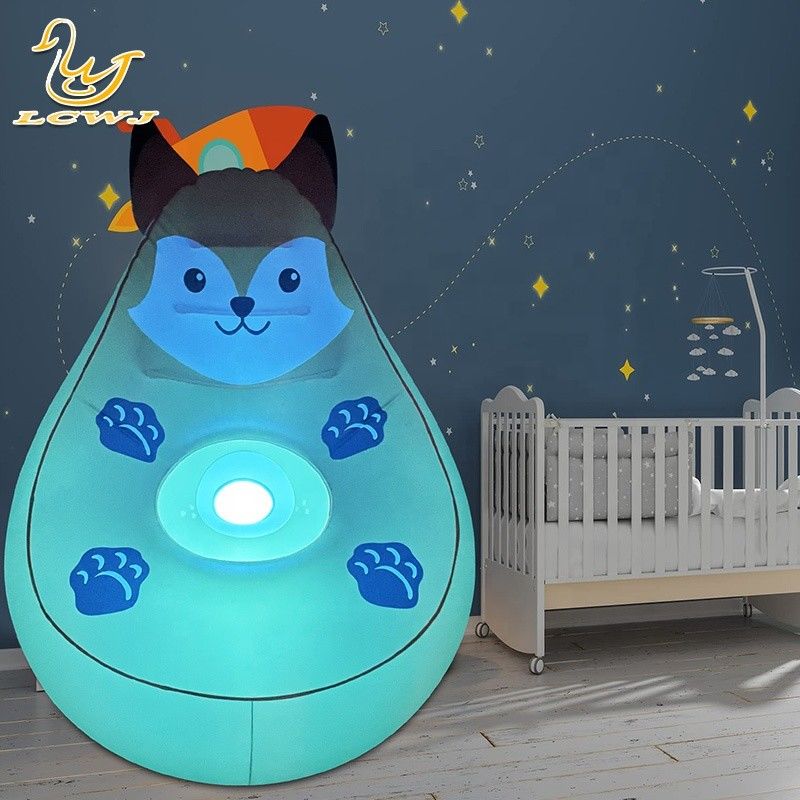 Chaise de camping en forme de renard panda douce pour enfants