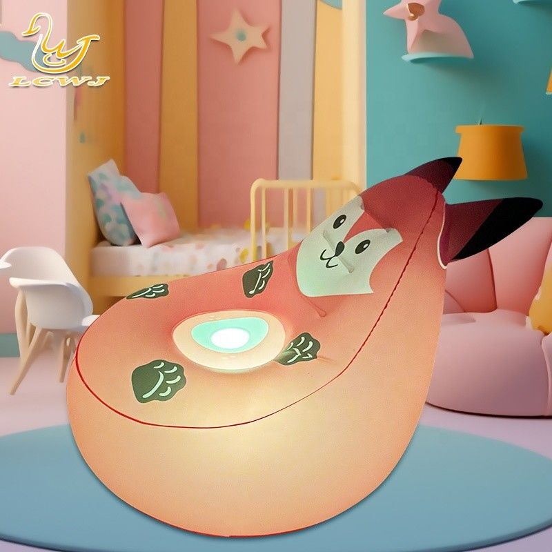 Chaise de camping en forme de renard panda douce pour enfants