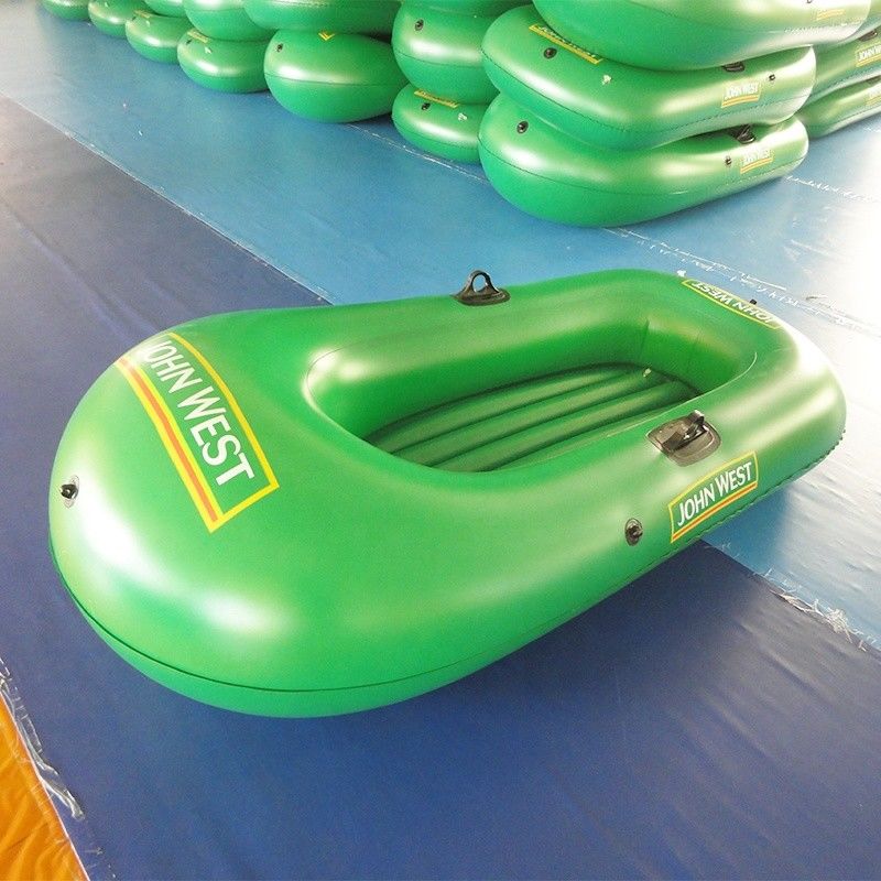 190 x 110 cm radeau gonflable PVC bateau à rames bateau aérien pour la pêche sport à la dérive