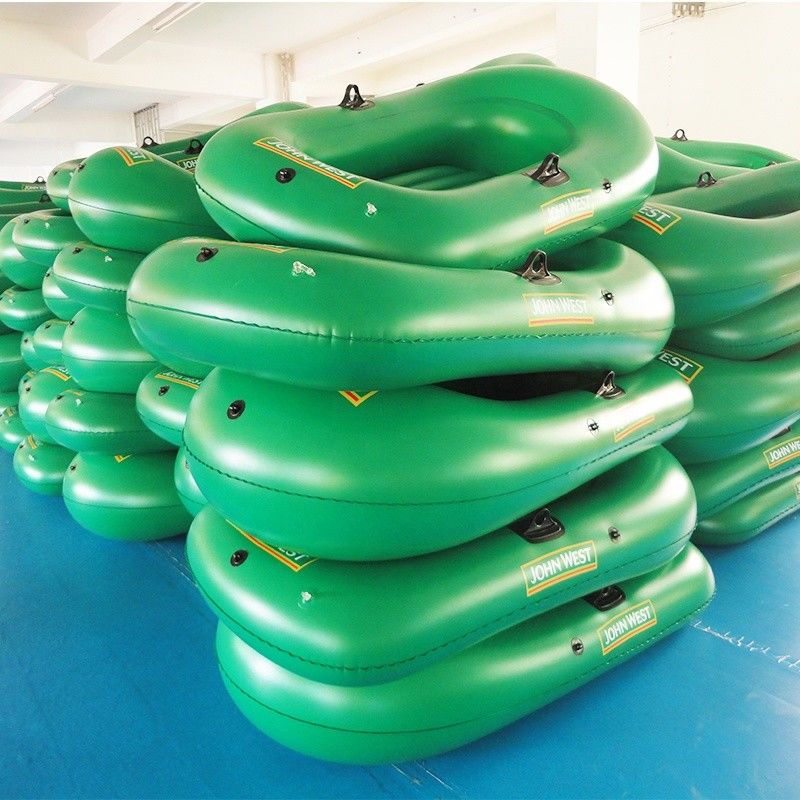190 x 110 cm radeau gonflable PVC bateau à rames bateau aérien pour la pêche sport à la dérive