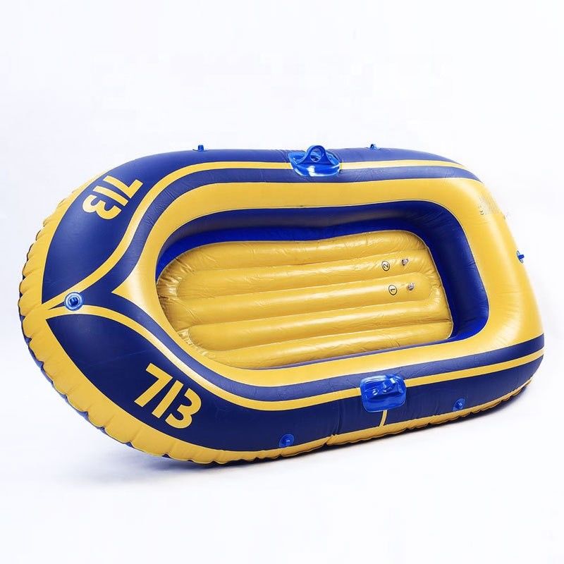 Bateau de pêche gonflable en PVC pour 2 à 4 personnes
