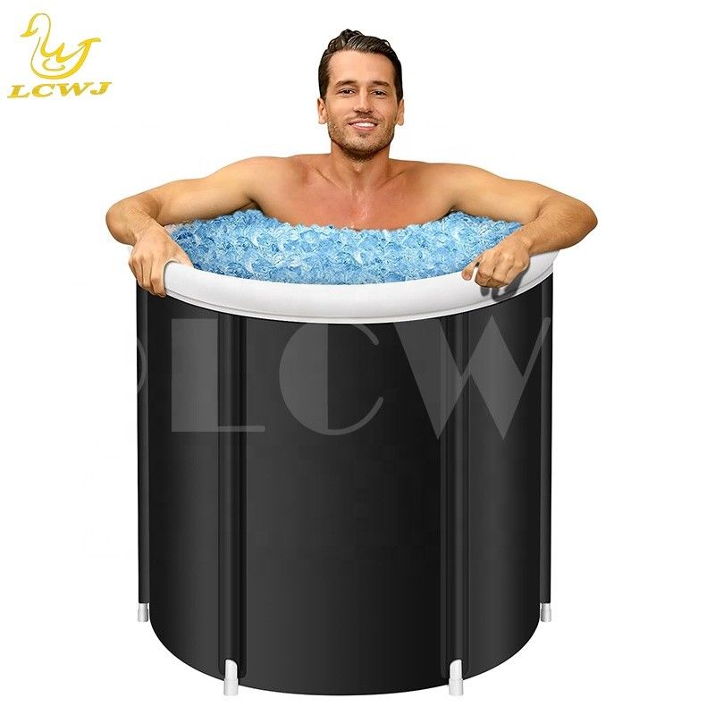 90 x 75 cm piscine gonflable personnalisée bain de glace portable 0,234 mm