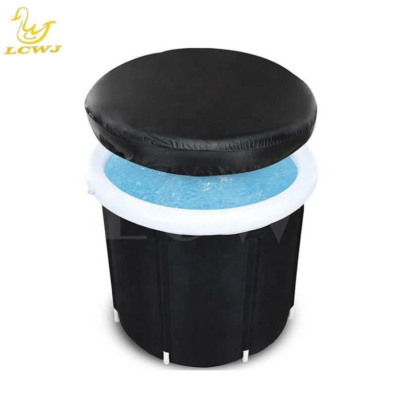 90 x 75 cm piscine gonflable personnalisée bain de glace portable 0,234 mm