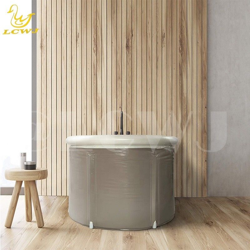 90 x 75 cm piscine gonflable personnalisée bain de glace portable 0,234 mm