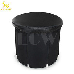 90 x 75 cm piscine gonflable personnalisée bain de glace portable 0,234 mm