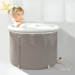 90 x 75 cm piscine gonflable personnalisée bain de glace portable 0,234 mm