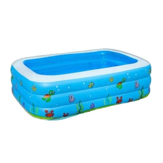 Piscine gonflable en PVC géante Grand jardin gonflable en plein air pliable pour enfants