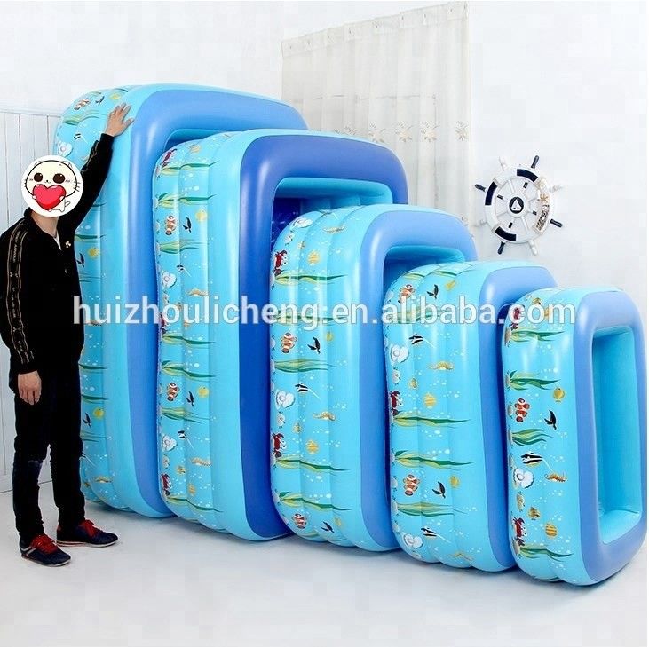 Piscine gonflable en PVC géante Grand jardin gonflable en plein air pliable pour enfants
