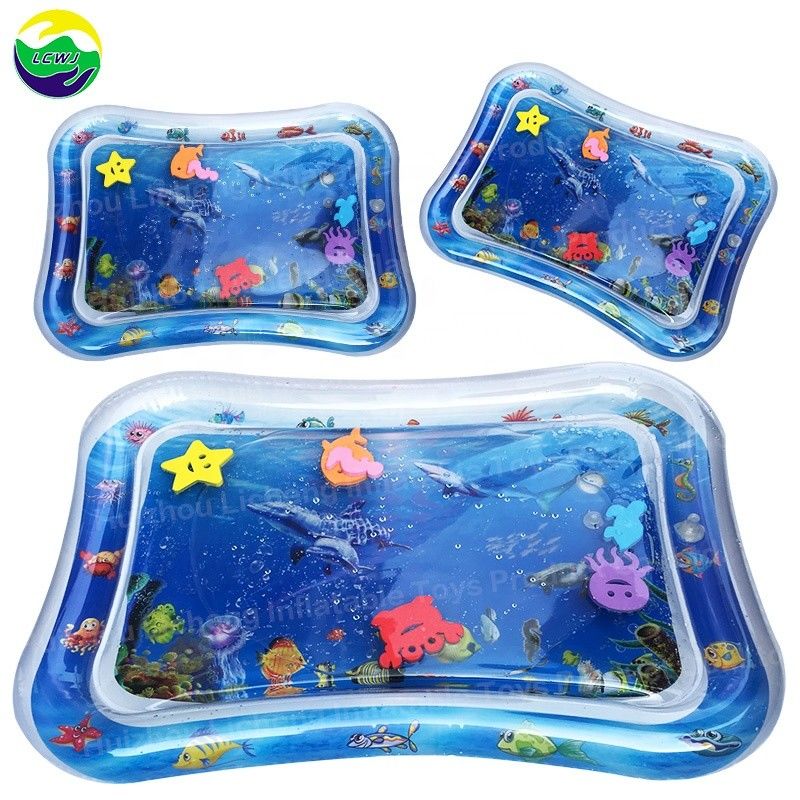 66 X 50 cm Jouet à eau pour nourrissons Odm 3 à 12 mois Tissu gonflable pour bébé
