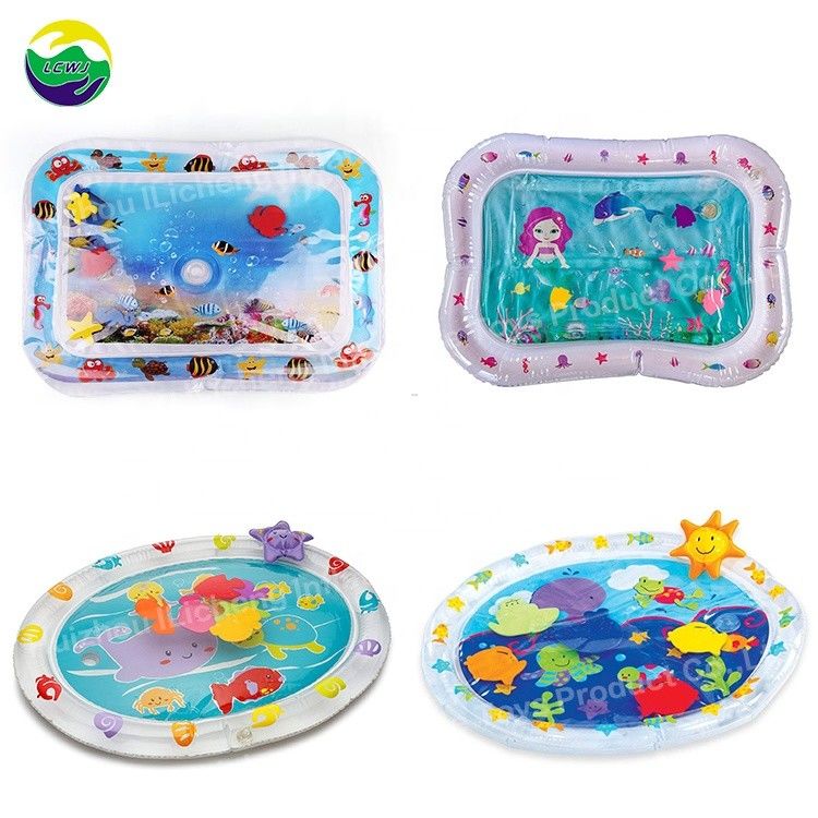 Temps de ventre 66 x 50 cm Jouets de piscine pour bébés Unisexe pour bébés Tapis gonflable pour jeux d'eau