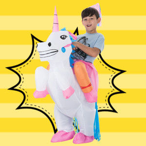 Adultes Enfants Jouets gonflables en plastique Costumes pour Noël