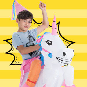 Adultes Enfants Jouets gonflables en plastique Costumes pour Noël