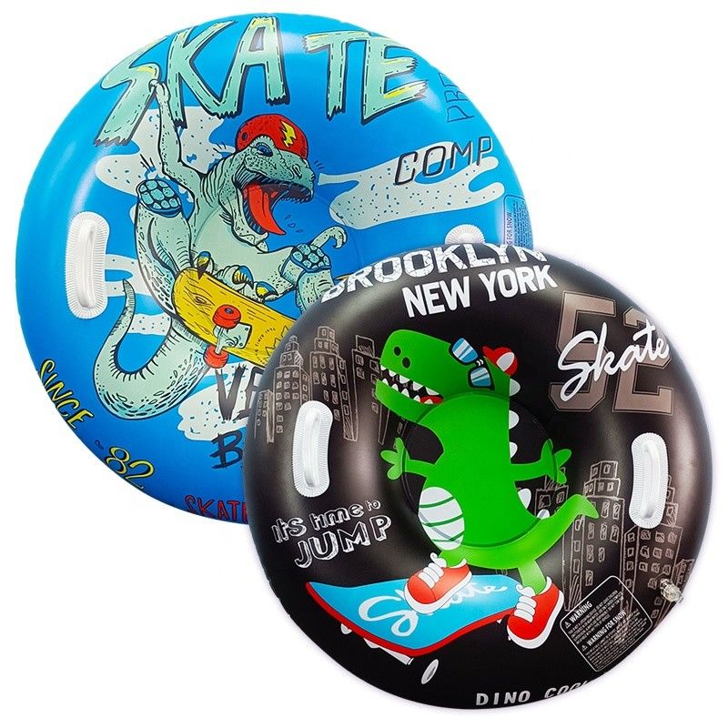 Unicorn Donut Dinosaur Sled Blow Up Sport Lourd Travail Sled Tube de neige