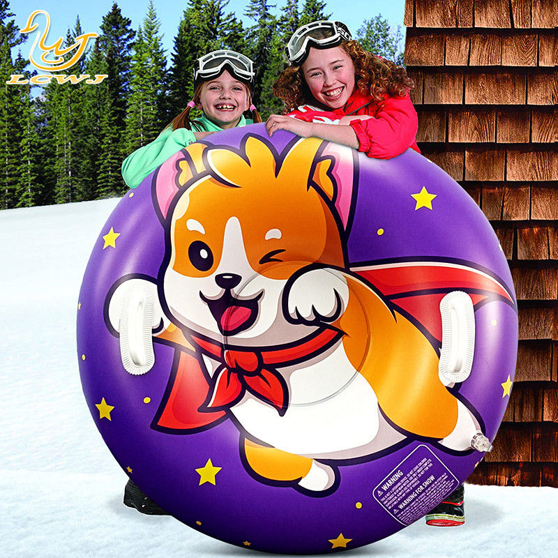 Unicorn Donut Dinosaur Sled Blow Up Sport Lourd Travail Sled Tube de neige