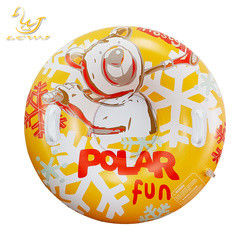 Unicorn Donut Dinosaur Sled Blow Up Sport Lourd Travail Sled Tube de neige