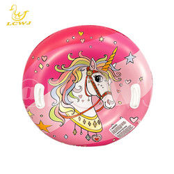 Unicorn Donut Dinosaur Sled Blow Up Sport Lourd Travail Sled Tube de neige