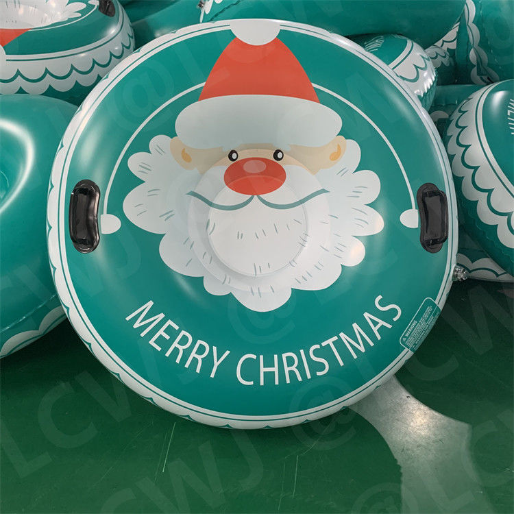 Pneus gonflables de 300 kg à remorquer, traîneau de neige de Noël, traîneau lourd, tube de traîneau en PVC, 0,6 mm