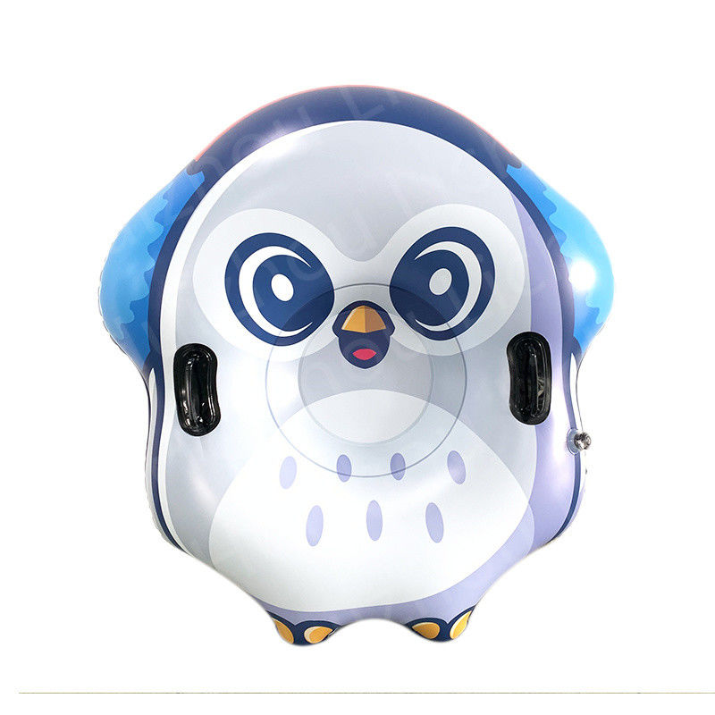 Ski gonflable en forme de hibou Jouets de neige secs pour adultes Tubes de neige pour adultes Traîneau de neige lourd