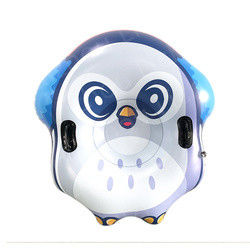 Ski gonflable en forme de hibou Jouets de neige secs pour adultes Tubes de neige pour adultes Traîneau de neige lourd