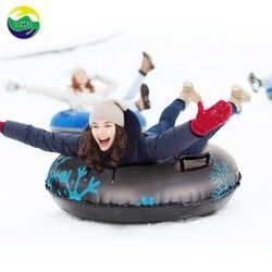 Traîneau lourd Tubes de neige pour adultes Tubes d'air pour neige Jouets amusants pour enfants en hiver