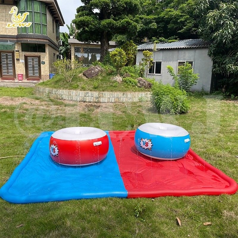Ensemble de jeux extérieurs 120 pouces corps gonflable Sumo Balls pare-chocs pour les adultes avec enfants Splash Pad