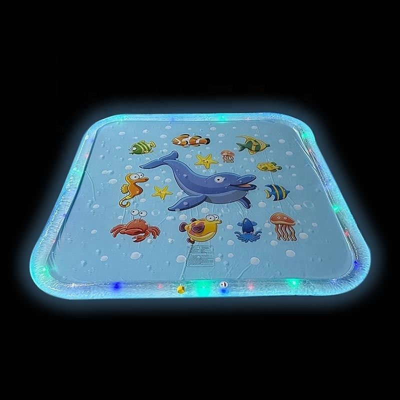 LC Amélioré Lumière extérieure Sprinkler Pad Unisexe Flash Splash Pad Avec lumière LED